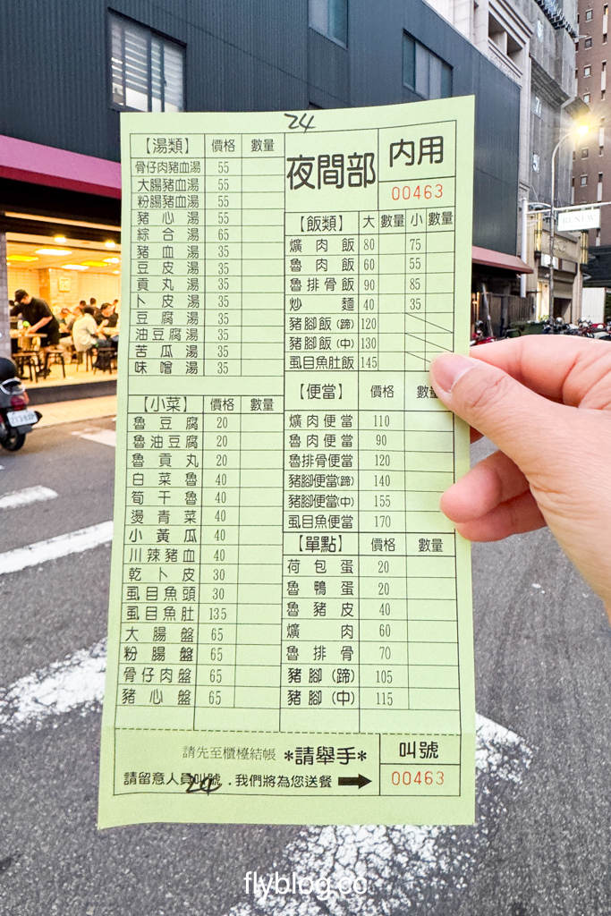 台中西區｜夜間部爌肉飯．台中米其林必比登推薦，公益路商圈宵夜美食 @飛天璇的口袋