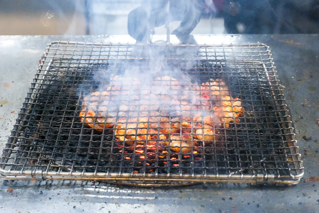 韓國釜山｜화달구연탄쭈꾸미 炭烤八爪章魚．廣安里排隊美食，非尖峰用餐時間不用排隊 @飛天璇的口袋