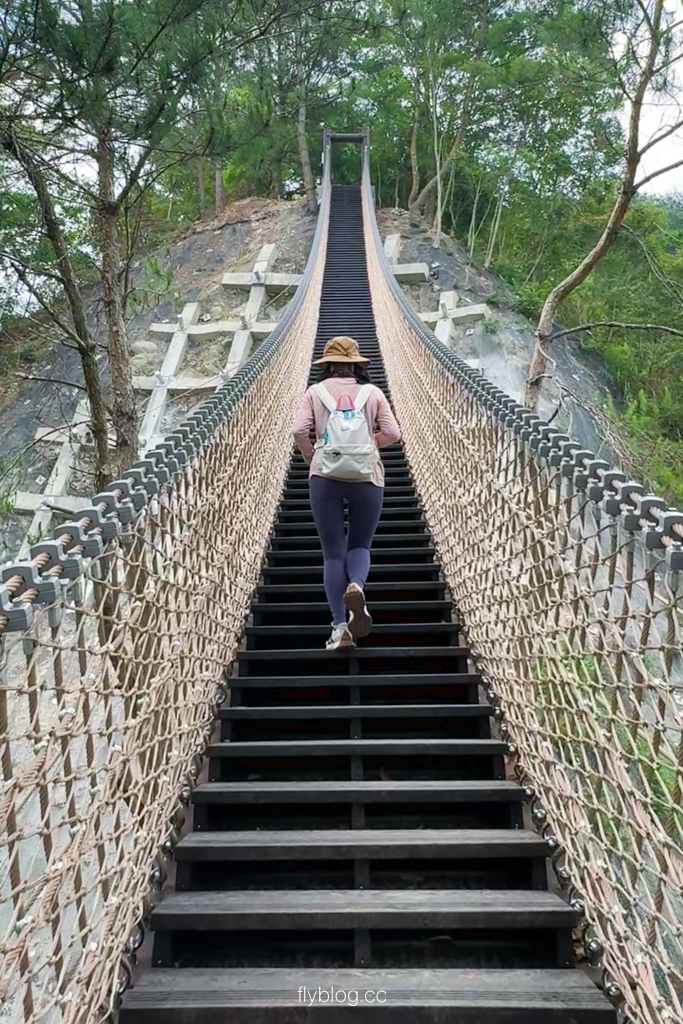 台中北屯｜大坑4號登山步道．33公尺繩索橋也太美，不愧為大坑魔王級步道 @飛天璇的口袋