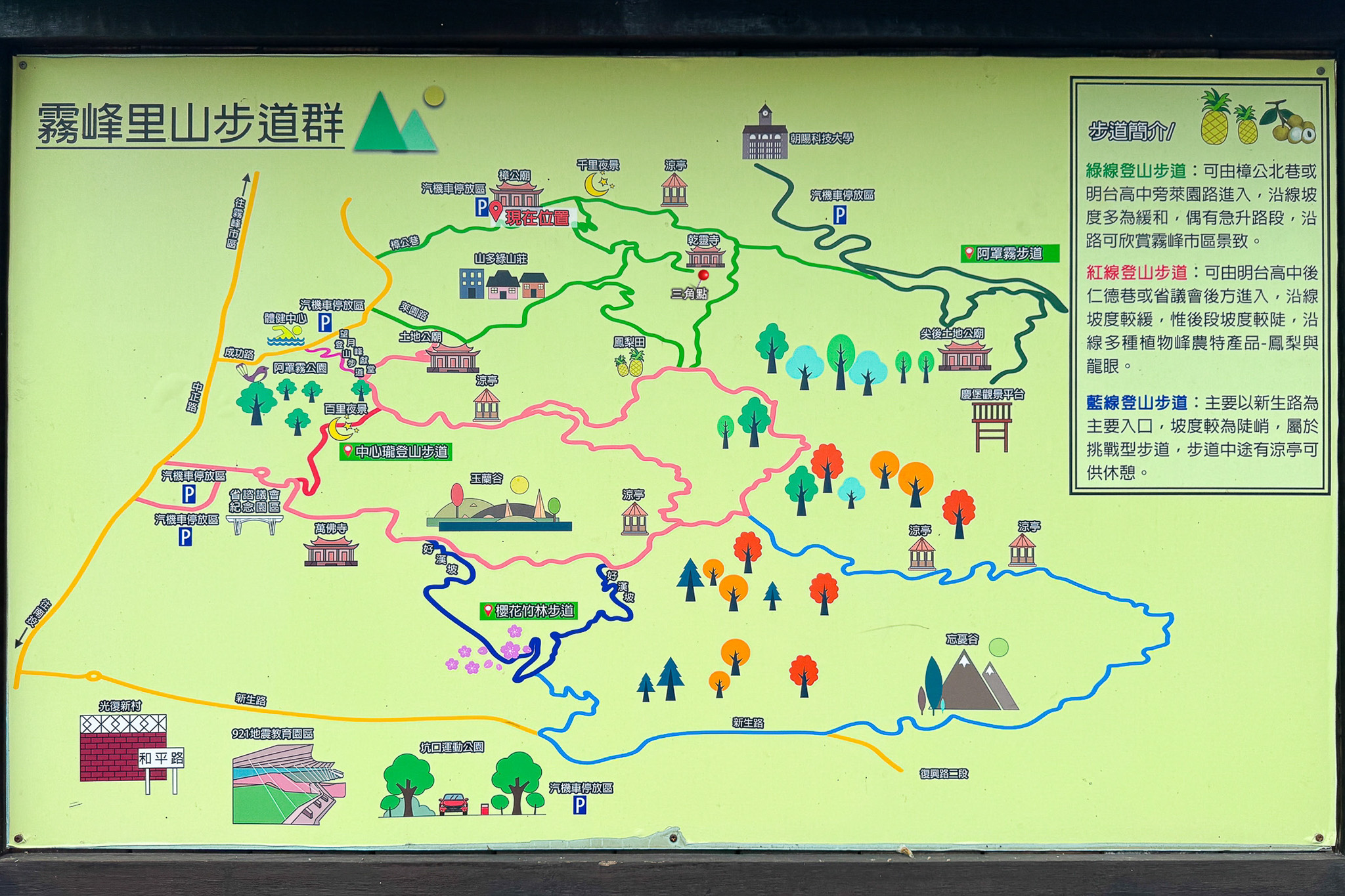 台中霧峰｜阿罩霧步道．360度慶堡觀景平台，順遊46號小百岳阿罩霧山 @飛天璇的口袋