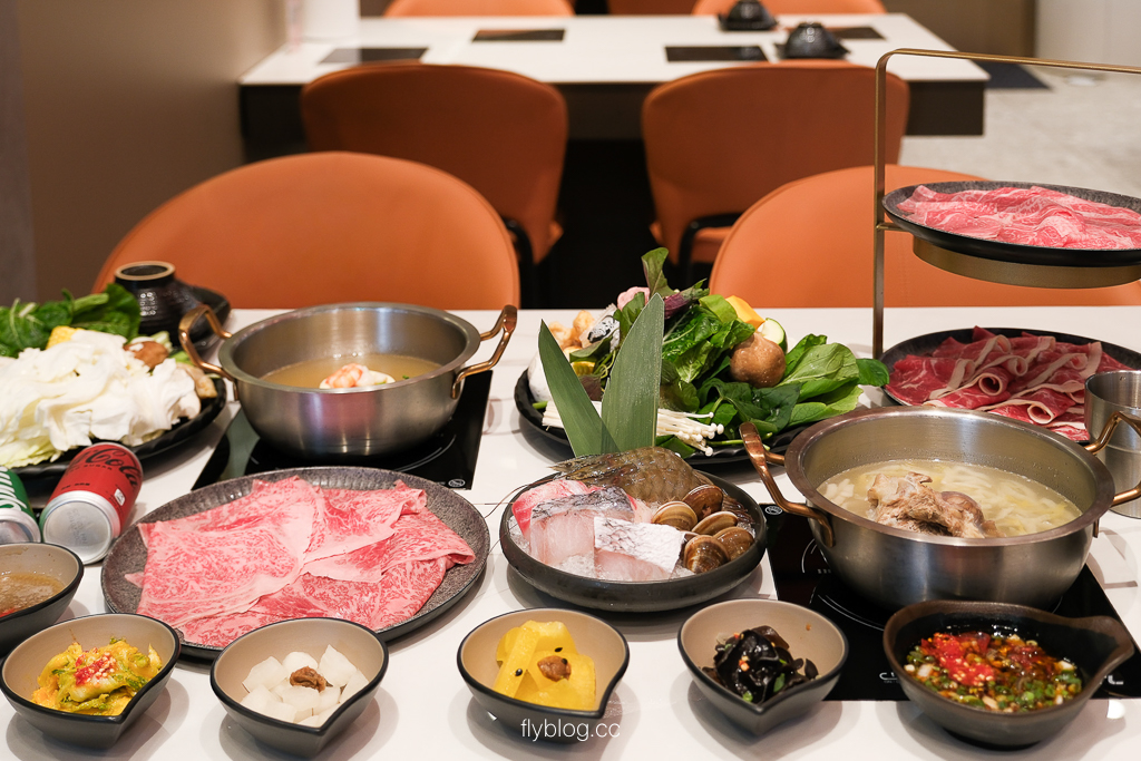 彰化員林｜桔日鍋物．雙人和牛套餐只要998元，大啖日本A5和牛海陸火鍋 @飛天璇的口袋