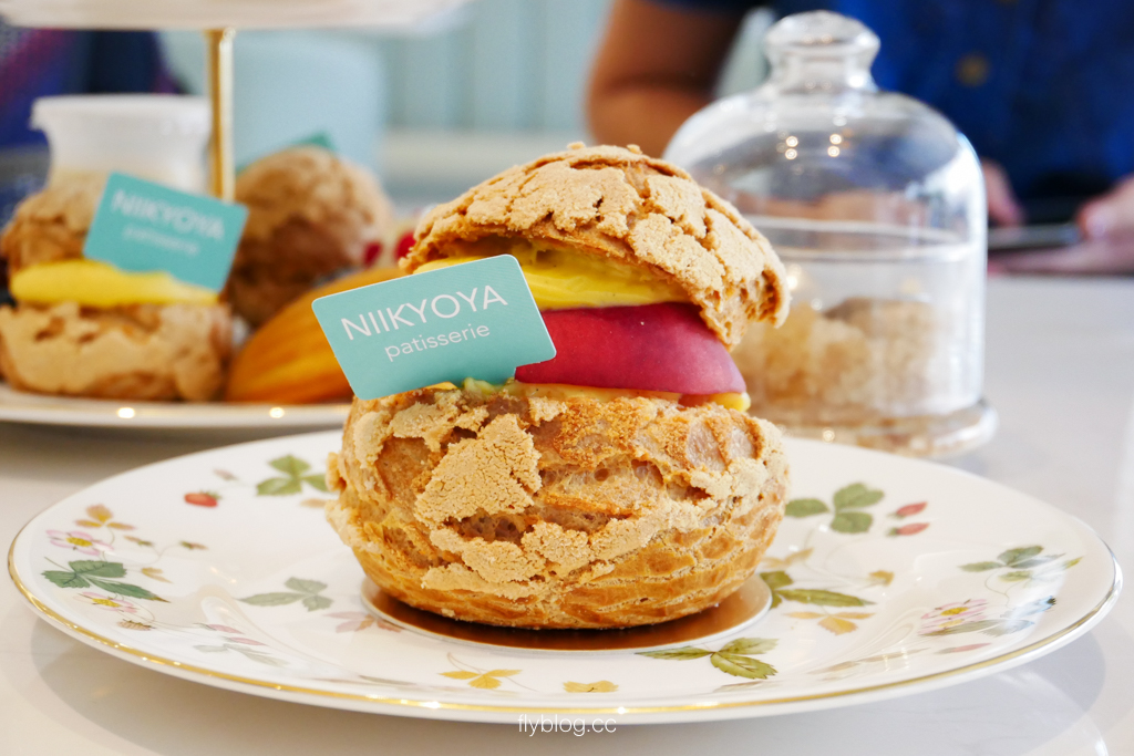 桃園美食｜日京屋 Niikyoya Patisserie．必吃限定水果泡芙、法式水果塔，桃園下午茶首選！ @飛天璇的口袋
