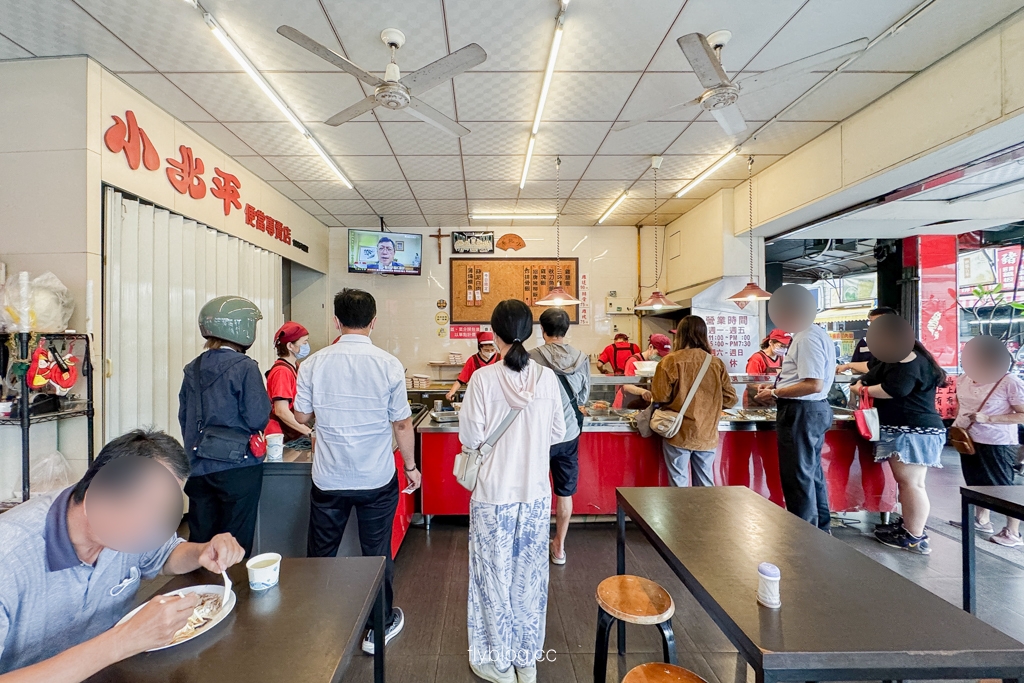 台中北屯｜小北平便當自助餐．北平路上40年老字號，菜色多樣、口味豐富的便當首選 @飛天璇的口袋