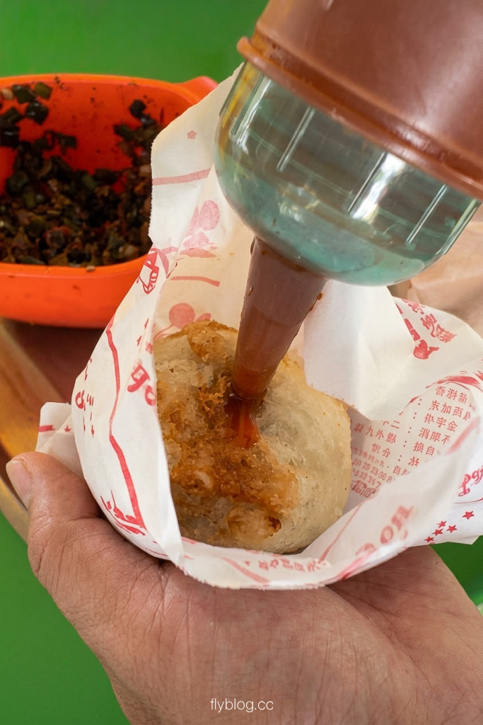 台中北屯｜超普通水煎包．大坑九號步道半山腰，假日限定排隊美食 @飛天璇的口袋