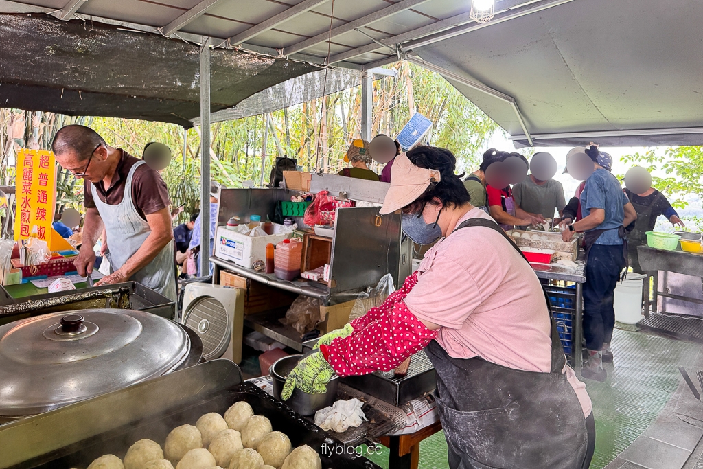 台中北屯｜超普通水煎包．大坑九號步道半山腰，假日限定排隊美食 @飛天璇的口袋