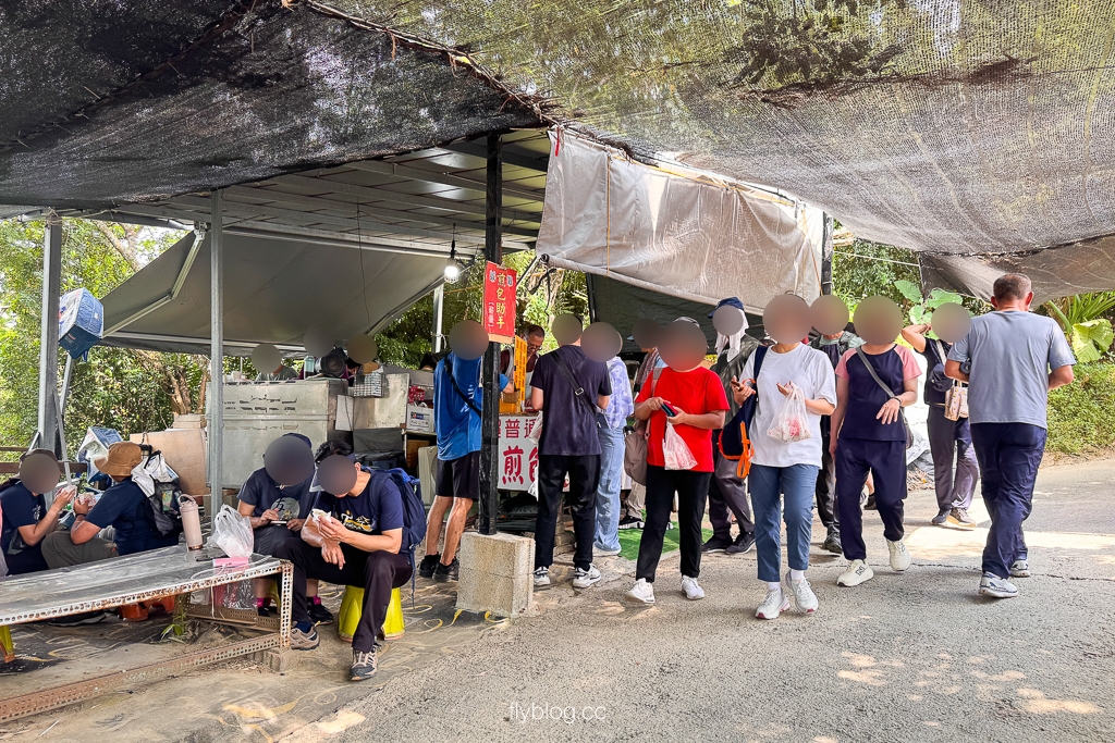 台中北屯｜超普通水煎包．大坑九號步道半山腰，假日限定排隊美食 @飛天璇的口袋