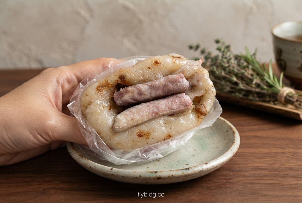 南投埔里｜汶傳統米食坊．埔里排隊銅板美食，古早味草仔粿和芋頭粿 @飛天璇的口袋