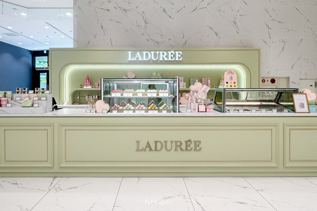 台中北屯｜Ladur&eacute;e 漢神洲際店．巴黎的百年甜點名店，法國馬卡龍第一品牌 @飛天璇的口袋