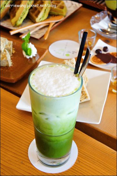 【台中下午茶】初綠和風定食。午后來份抹茶，體驗日式風情，生意盎然，環境雅緻 @飛天璇的口袋