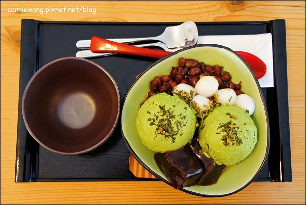 【台中下午茶】初綠和風定食。午后來份抹茶，體驗日式風情，生意盎然，環境雅緻 @飛天璇的口袋
