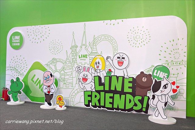 【LINE FRIENDS 互動樂園。台中場】可愛的LINE貼圖從手機躍上實境，台中場於6/21~9/14在大台中國際會展中心展出 @飛天璇的口袋