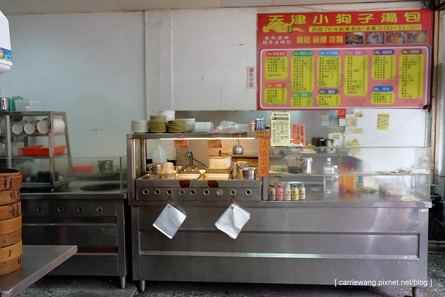 【台中北區】天津小狗子湯包豆漿店，內餡肉多又啾西，小心不要被噴汁了 @飛天璇的口袋