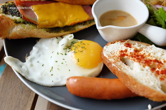找晨手作輕食料理：很有質感的早午餐店，兼具視覺與味覺，健康食材用心的料理 @飛天璇的口袋