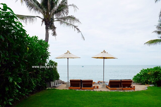 泰國華欣｜Devasom Hua Hin Resort 華欣德瓦索姆度假村，獨棟小木屋復古風套房，享受海邊一色的美景 @飛天璇的口袋