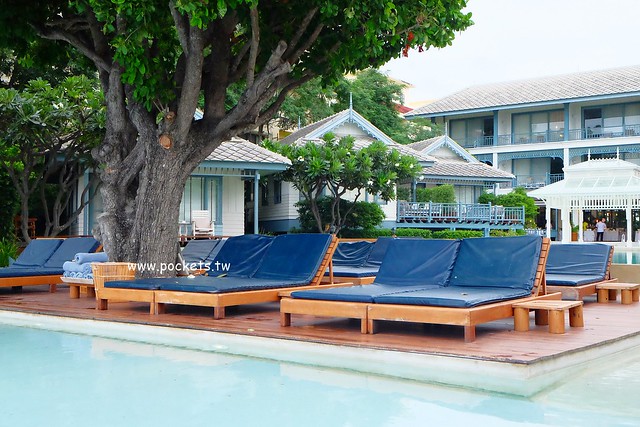 泰國華欣｜Devasom Hua Hin Resort 華欣德瓦索姆度假村，獨棟小木屋復古風套房，享受海邊一色的美景 @飛天璇的口袋