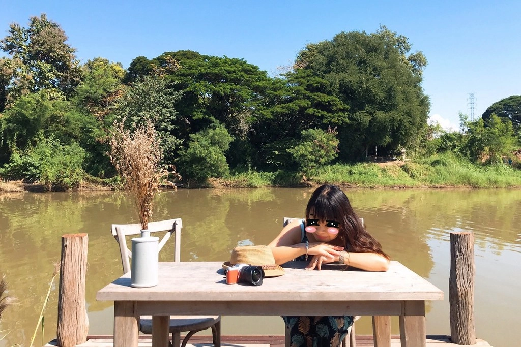 泰國清邁｜The Baristro x Ping River，清邁河邊超好拍咖啡館，網美和IG客打卡熱門景點 @飛天璇的口袋