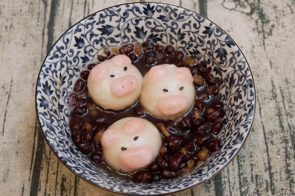 可愛的小豬湯圓DIY做法｜冬至、元宵節就該全家一起吃湯圓，「小豬湯圓食譜」享受親子樂趣 @飛天璇的口袋