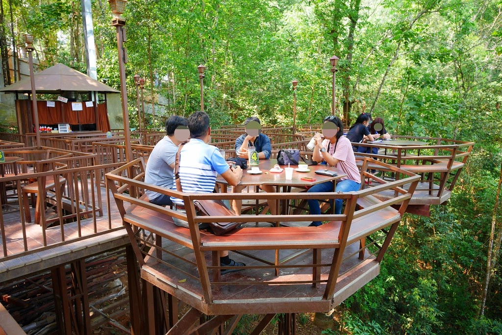 【泰國南奔】巨樹咖啡屋 The Giant Chiangmai Thailand┃泰國清邁~清邁近郊秘境咖啡館，懸空在50米高叢林雅座喝咖啡，巨樹咖啡屋還有提供住宿 @飛天璇的口袋