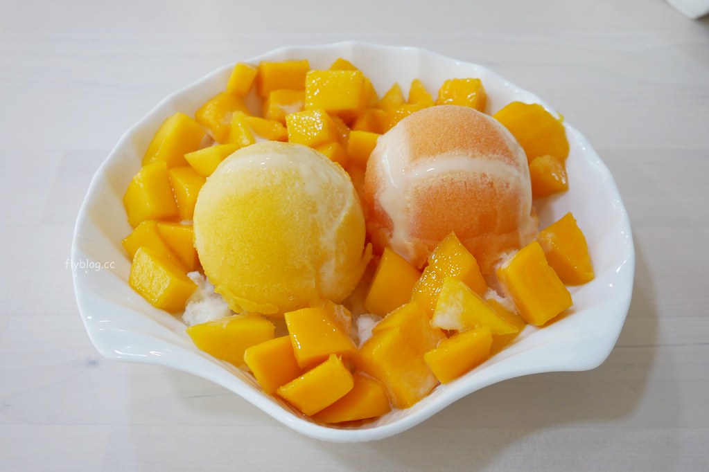 純粹綿綿冰┃台中大甲：使用當季水果、自家手工製冰，好吃健康沒有添加物 @飛天璇的口袋
