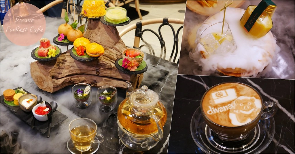 【泰國曼谷】Divana ForRest Cafe~餘煙裊裊森林系貴婦下午茶，泰國知名SPA品牌最新力作，曼谷Central World百貨一樓 @飛天璇的口袋