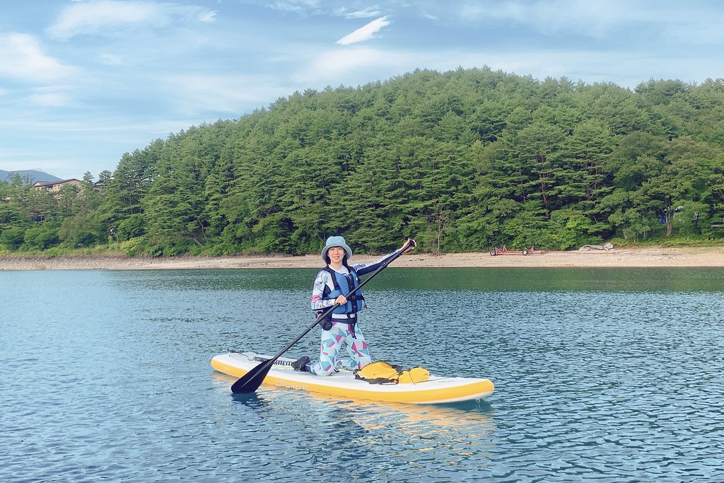 【日本秋田】田澤湖SUP立槳體驗~用最夯的方法玩日本最深的田澤湖 @飛天璇的口袋