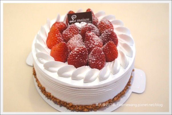 梅笙蛋糕工作室：台中生日蛋糕推薦，好吃又便宜的鮮奶油草莓蛋糕 @飛天璇的口袋