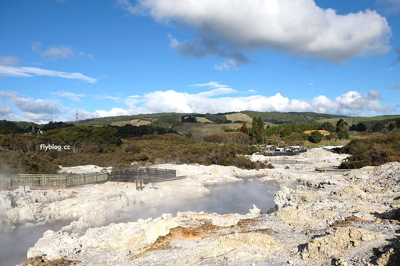 紐西蘭北島羅托魯阿：地獄之門地質體驗之旅 ，體驗地球內部的地熱能量的爆發 @飛天璇的口袋